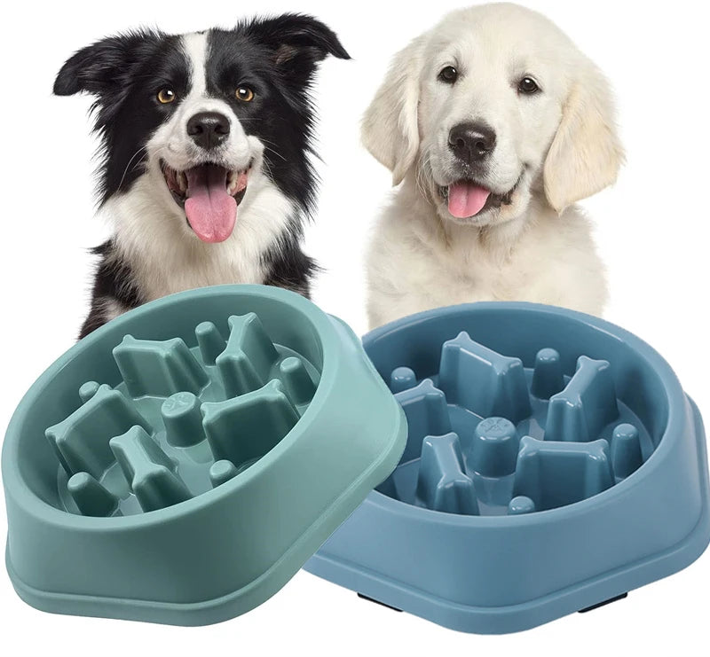 Slow Down Bowl — Anti-Choking Slow Feeder for Dogs
