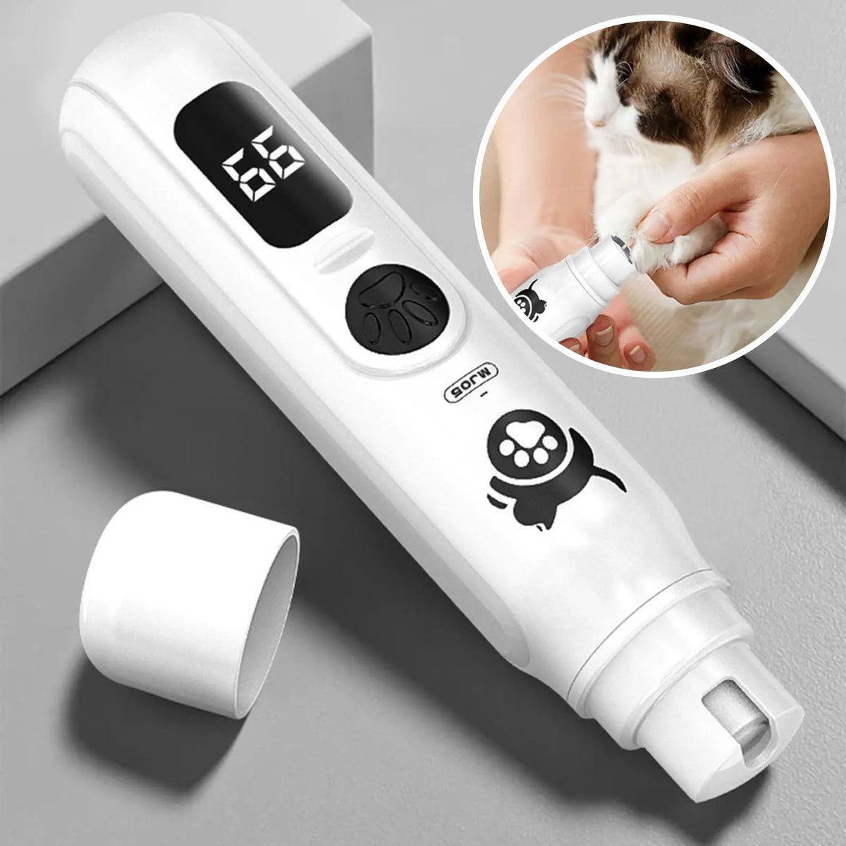 Quiet Trim — Rechargeable Pet Nail Grinder