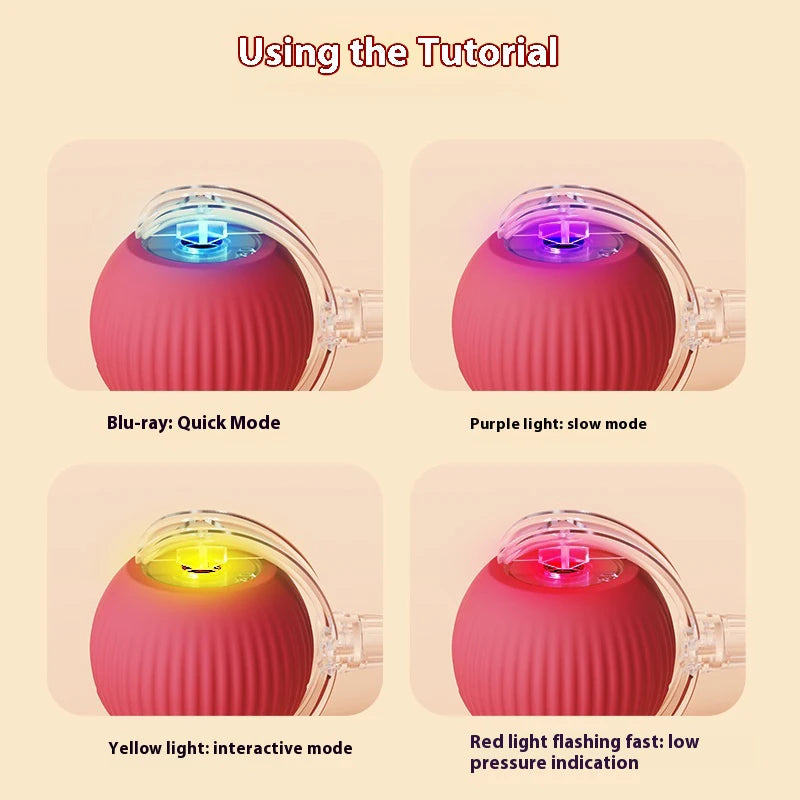 Wiggle Ball — Automatic Rolling Cat Toy
