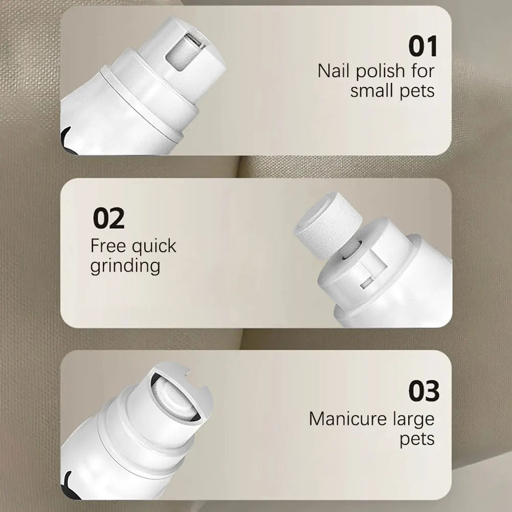 Quiet Trim — Rechargeable Pet Nail Grinder