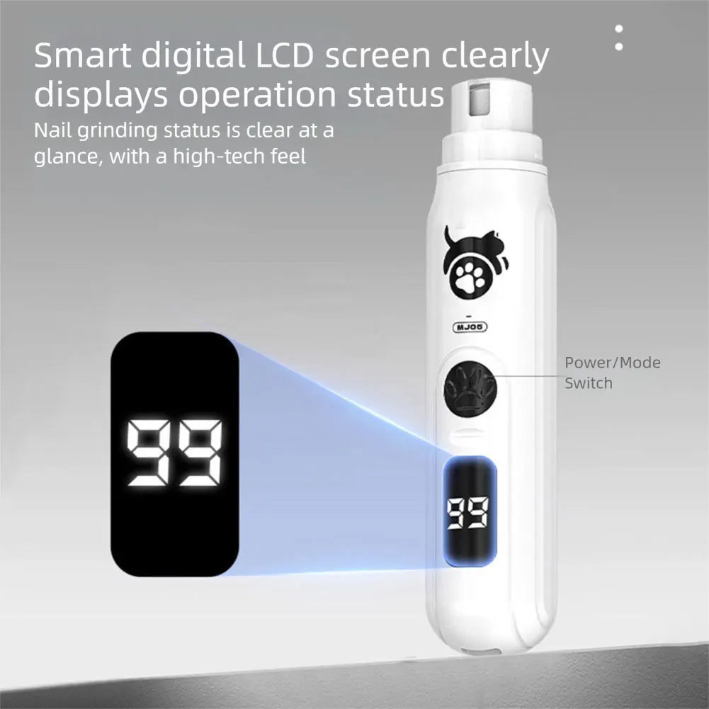 Quiet Trim — Rechargeable Pet Nail Grinder
