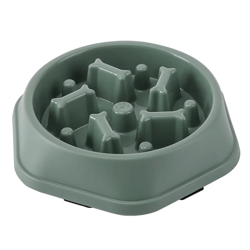 Slow Down Bowl — Anti-Choking Slow Feeder for Dogs