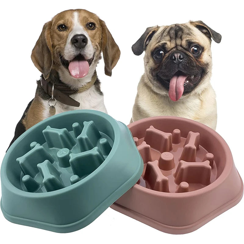 Slow Down Bowl — Anti-Choking Slow Feeder for Dogs